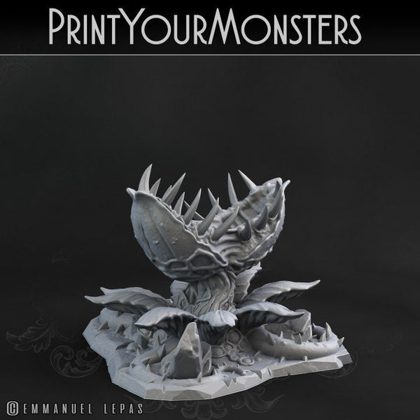 Little Carnivorous Plant - UNPAINTED - Print Your Monsters