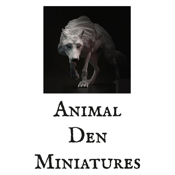 Cape Buffalo Bust - Animal Den Miniatures
