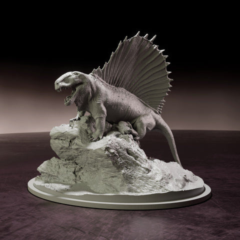 Dimetrodon - Dino and Dog Miniatures