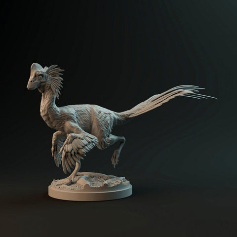 Anzu running - Dino and Dog Miniatures