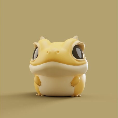 Gecko - Grumpii Art Toy