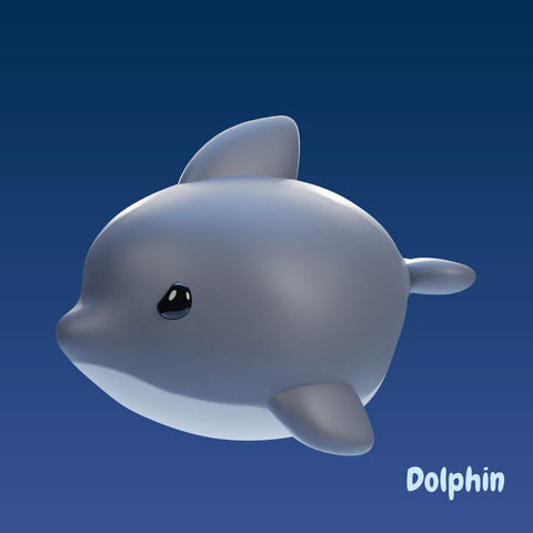 Dolphin - Grumpii Art Toy
