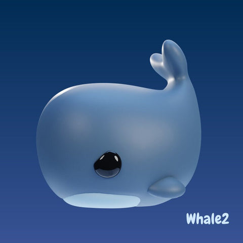 Whale2 - Grumpii Art Toy