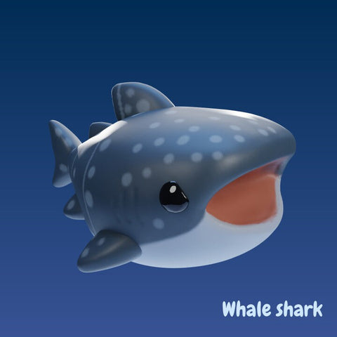 Whale Shark - Grumpii Art Toy