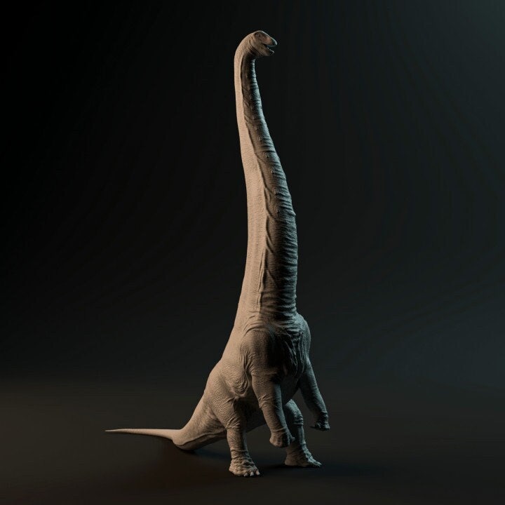 Dreadnoughtus - rear up- Dino and Dog Miniatures