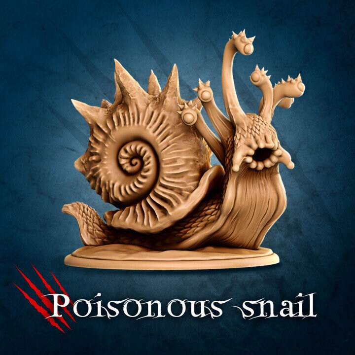 Poisonous Snail - La Louve 3D