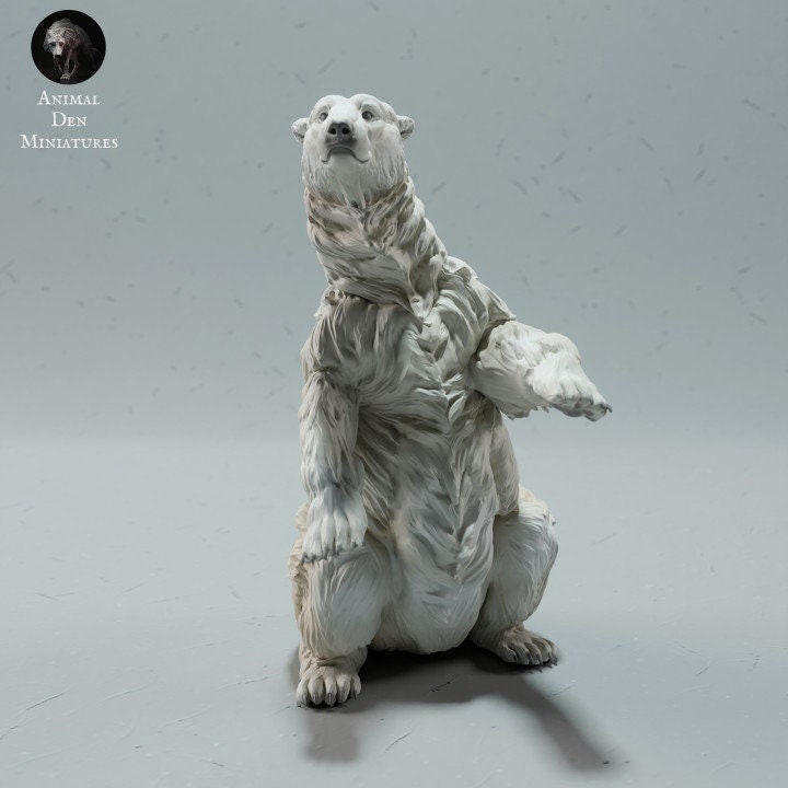 Polar Bear - Animal Den Miniatures