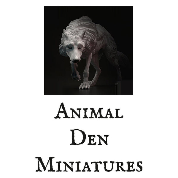 Common Genet - UNPAINTED - Animal Den Miniatures