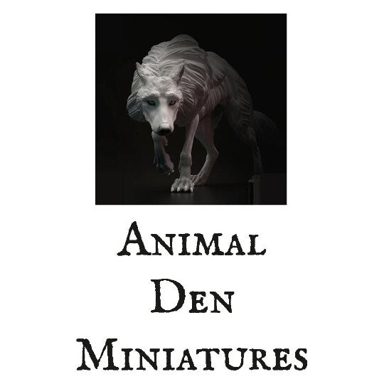 Numbat Eating - Animal Den Miniatures