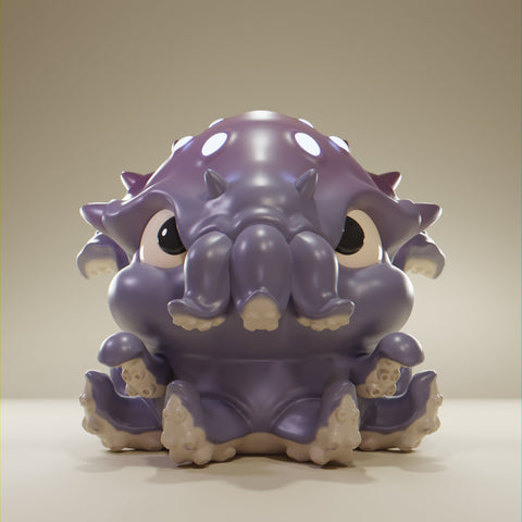 SquidOctopus - Grumpii Art Toy