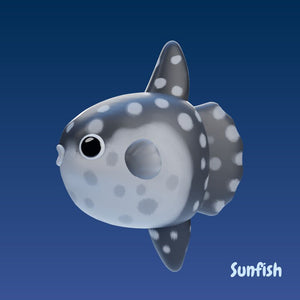 Sunfish - Grumpii Art Toy