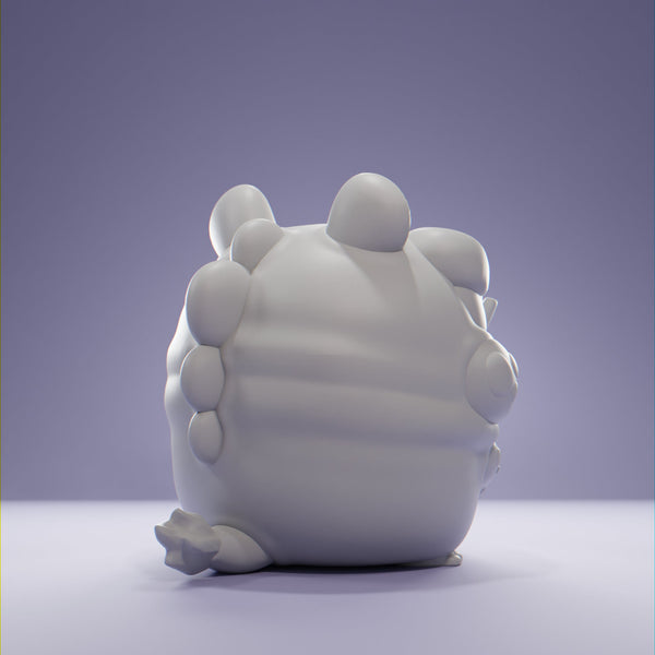 Hippo - Grumpii Art Toy