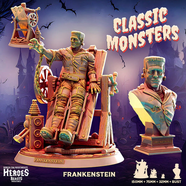 Frankenstein - Classic Monster Collection - Heroes and Beasts