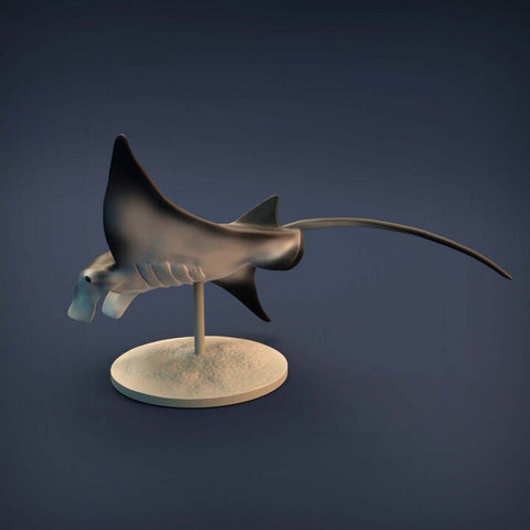 Manta Ray - UNPAINTED - Animal Den Miniatures