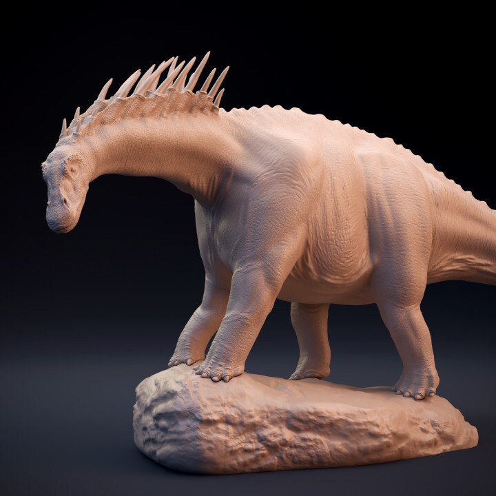 Amargasaurus - Dino and Dog Miniatures