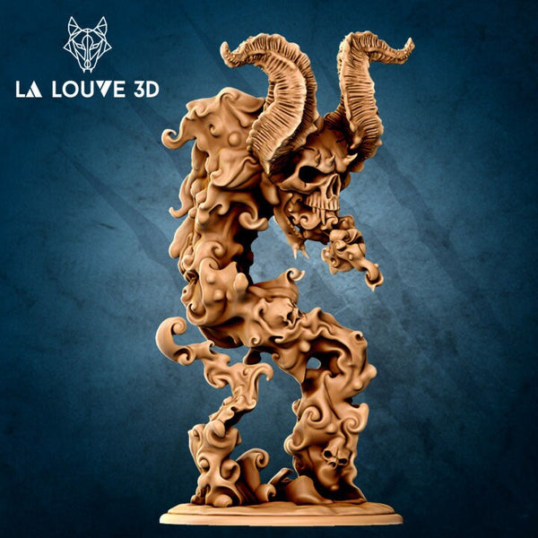 Big infernal skull - La Louve 3D