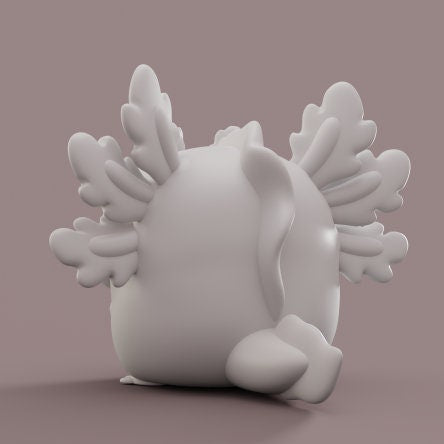 Axolotl - Grumpii Art Toy