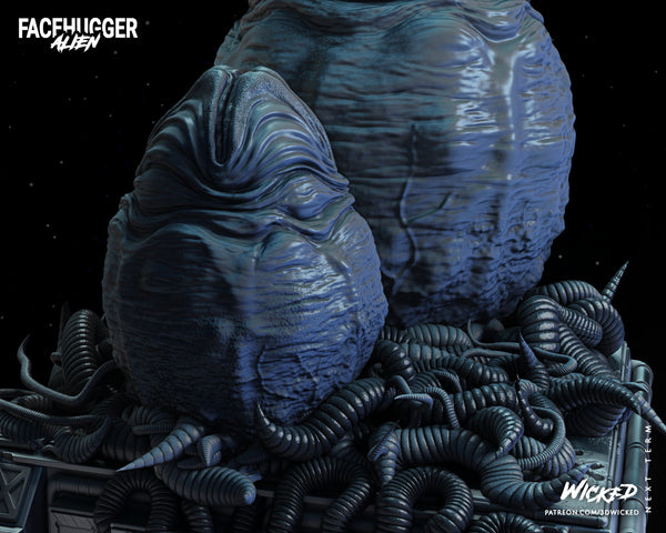Face Hugger - Wicked 3D Models