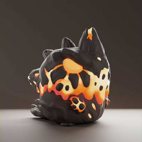 Magma - Grumpii Art Toy