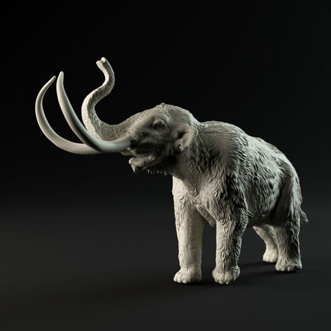 American Mastodon call - Dino and Dog Miniatures