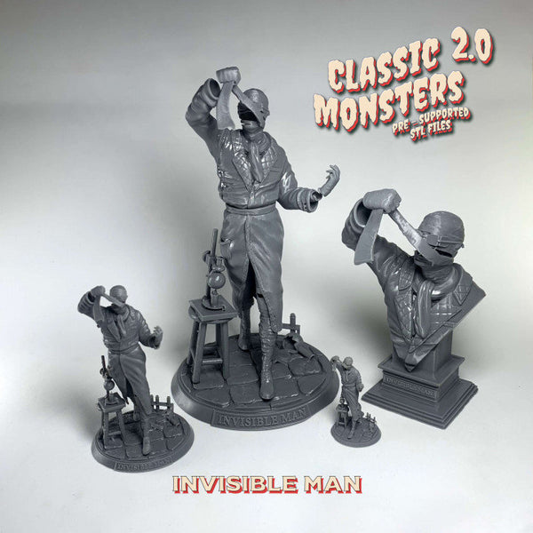 Invisible Man - Classic Monster Collection - Heroes and Beasts