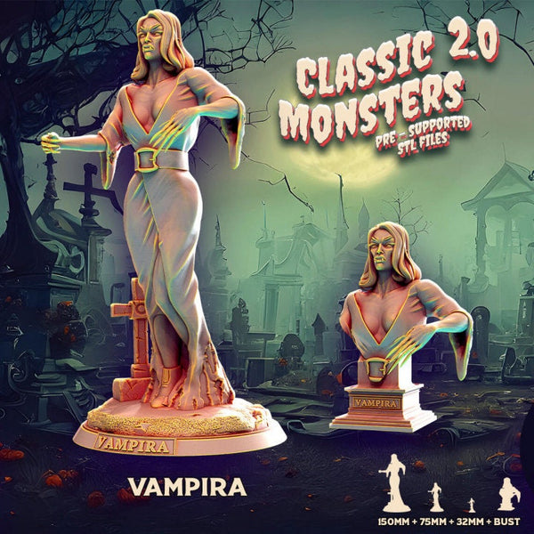 Vampira - Classic Monster Collection - Heroes and Beasts