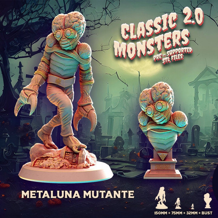 Metaluna Mautante - Classic Monster Collection - Heroes and Beasts