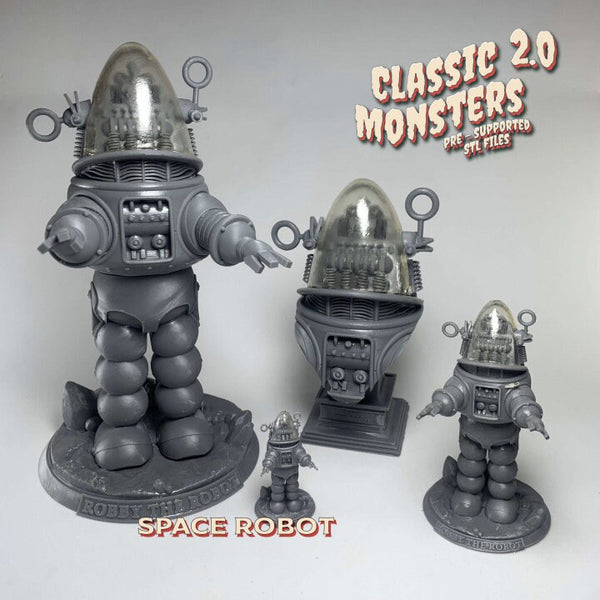Space Robot - Classic Monster Collection - Heroes and Beasts