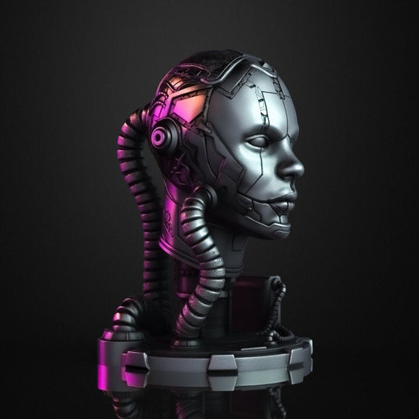 Cyborg Bust - UNPAINTED - Fotis Mint
